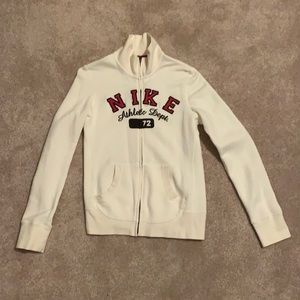 Nike Women Workout Jacket Zip Pockets